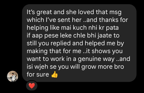 Customer review 1