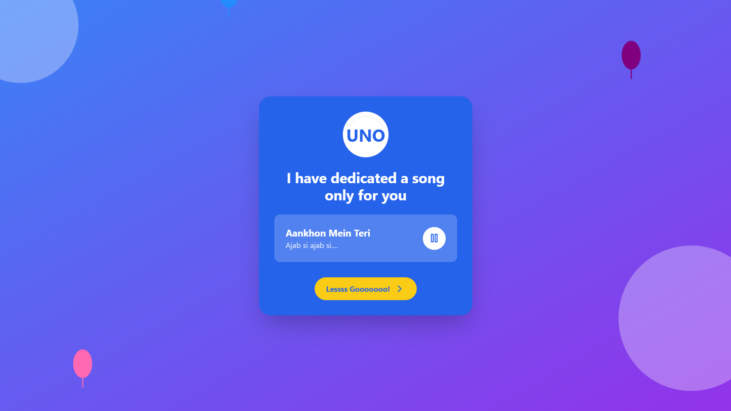 UNO - Birthday (LIMITED EDITION)