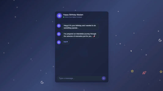 Birthday Wish (Space Themed) - Special Edition