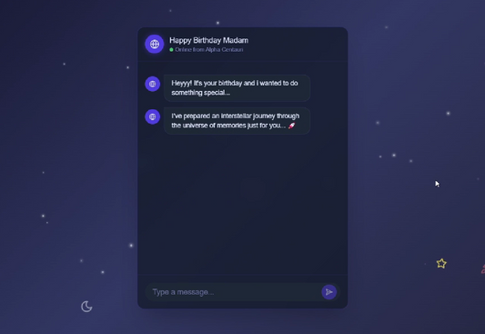 Birthday Wish (Space Themed) [Limited Edition] Source Code